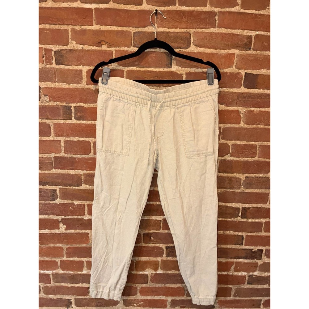Old‎ Navy SF CA Women's Beige Linen Blend Shorts M